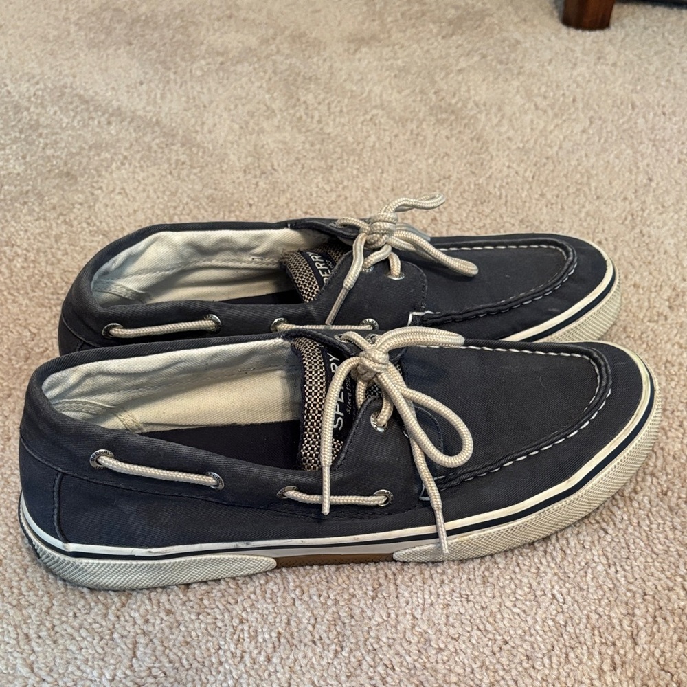 Sperry Men's Dark Blue Boat Shoes